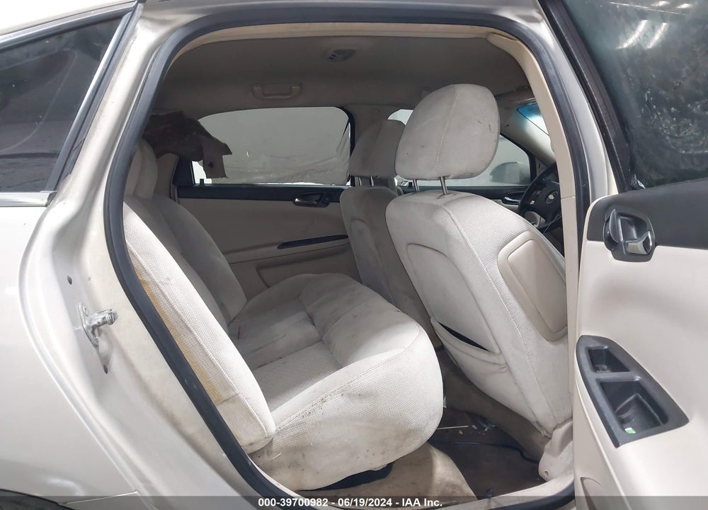 2011 CHEVROLET IMPALA LT VIN: 2G1WG5EK7B1289875