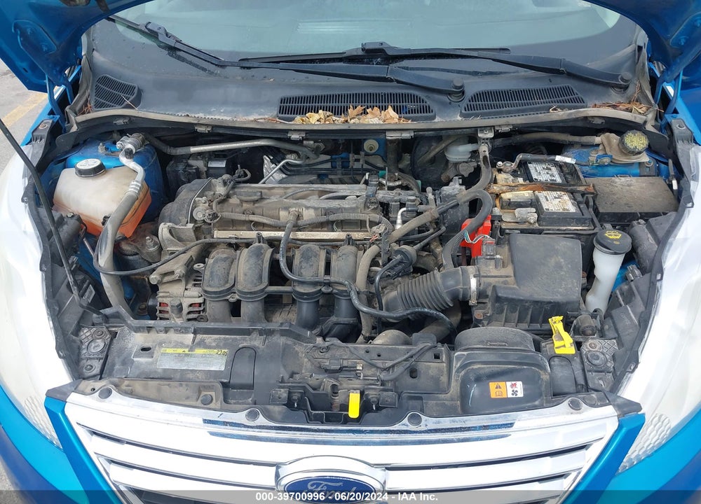 2012 FORD FIESTA SE VIN: 3FADP4BJ6CM145612