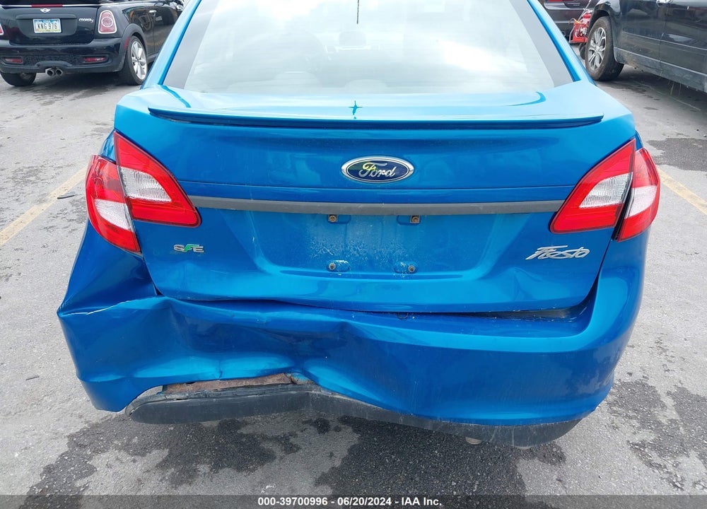 2012 FORD FIESTA SE VIN: 3FADP4BJ6CM145612