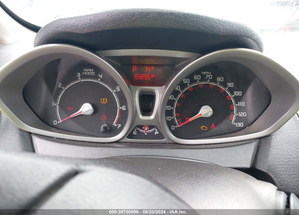 2012 FORD FIESTA SE VIN: 3FADP4BJ6CM145612