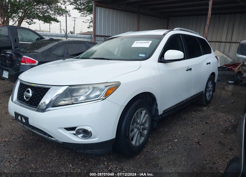 2014 NISSAN PATHFINDER SL VIN: 5N1AR2MN0EC643557