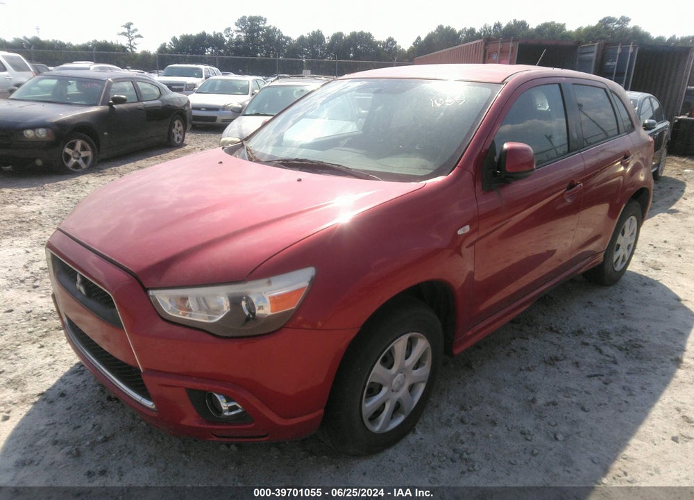 2012 MITSUBISHI OUTLANDER SPORT ES VIN: JA4AP3AU5CZ011041
