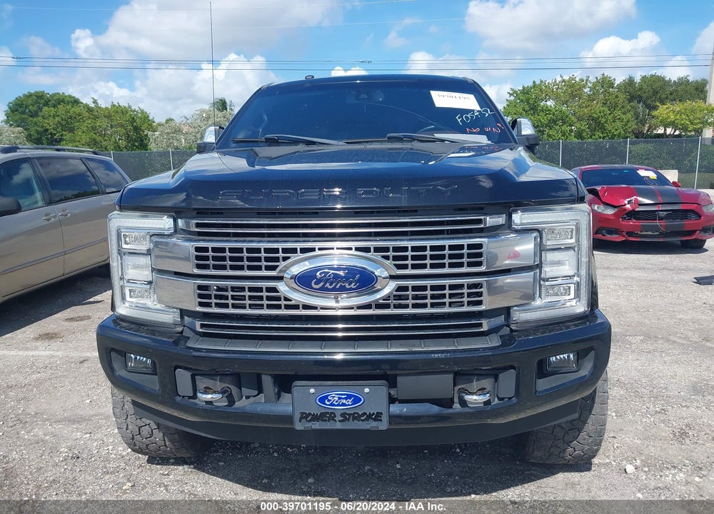 2017 FORD F-250 PLATINUM VIN: 1FT7W2BT7HED39725