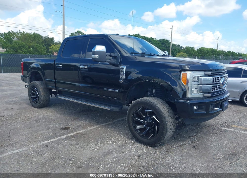 2017 FORD F-250 PLATINUM VIN: 1FT7W2BT7HED39725