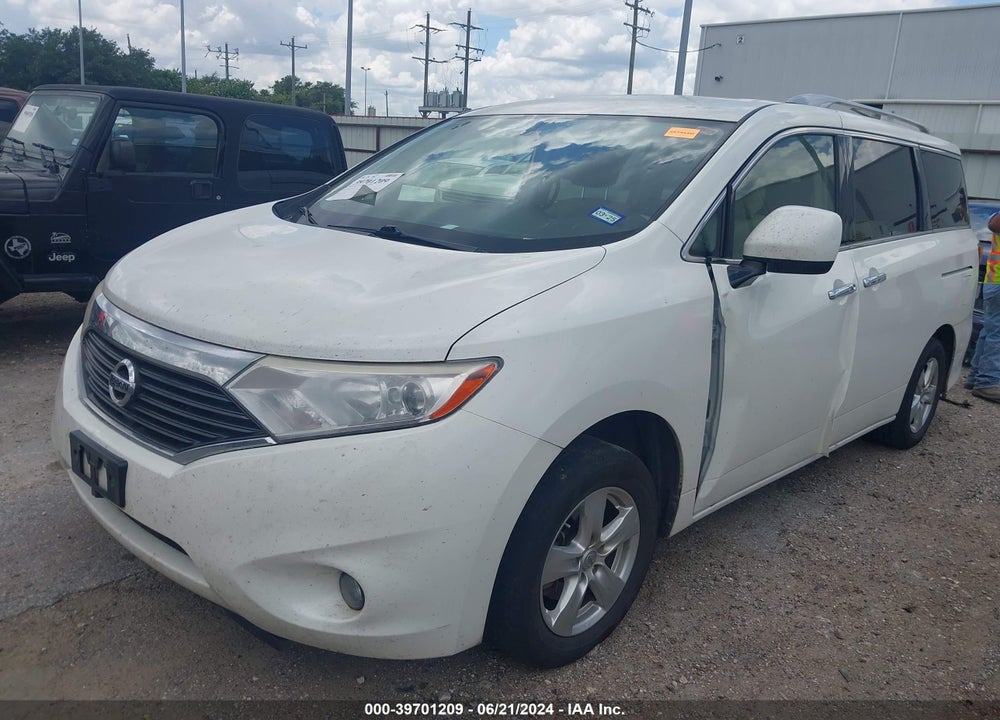 2016 NISSAN QUEST VIN: JN8AE2KP2G9154036