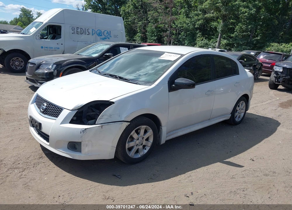 2012 NISSAN SENTRA 2.0 SR VIN: 3N1AB6AP6CL678467