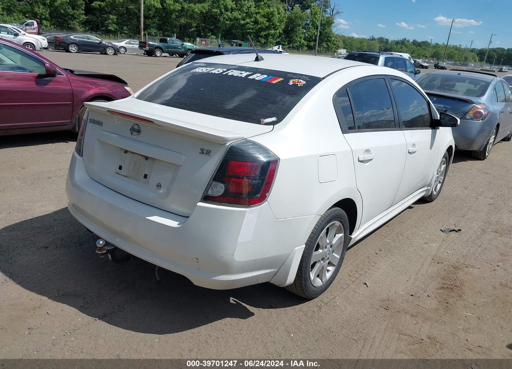 2012 NISSAN SENTRA 2.0 SR VIN: 3N1AB6AP6CL678467