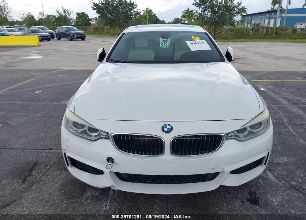 2015 BMW 435I GRAN COUPE VIN: WBA4B1C59FD954902