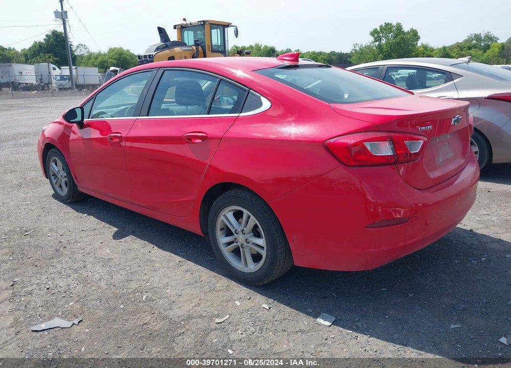 2018 CHEVROLET CRUZE LT AUTO VIN: 1G1BE5SM6J7167309