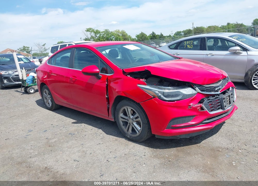 2018 CHEVROLET CRUZE LT AUTO VIN: 1G1BE5SM6J7167309