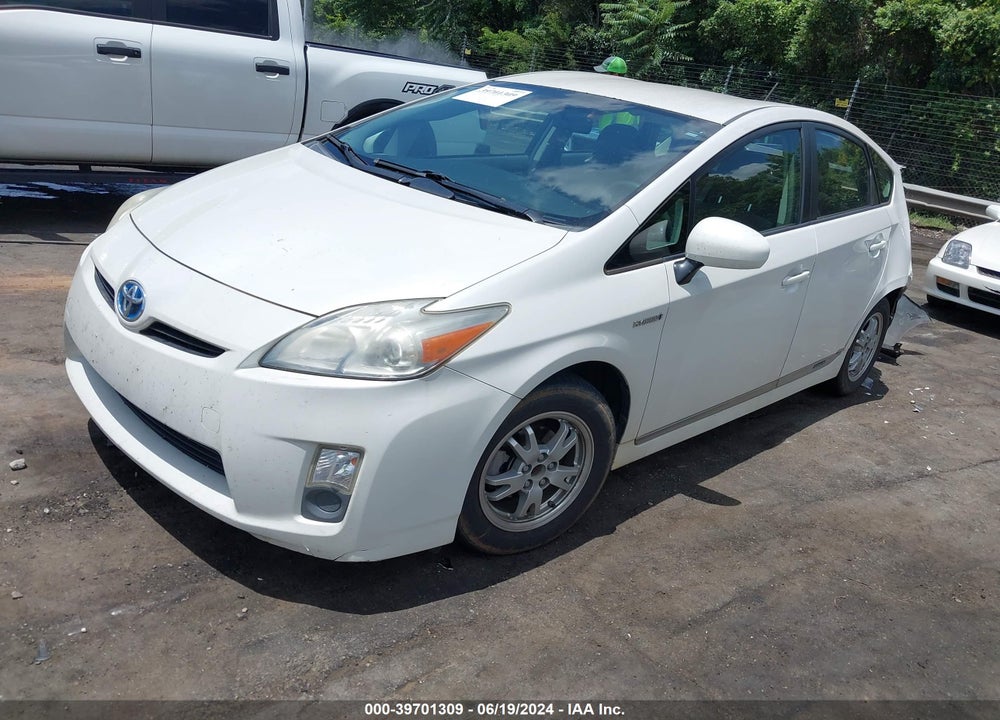 2011 TOYOTA PRIUS TWO VIN: JTDKN3DU5B0297987