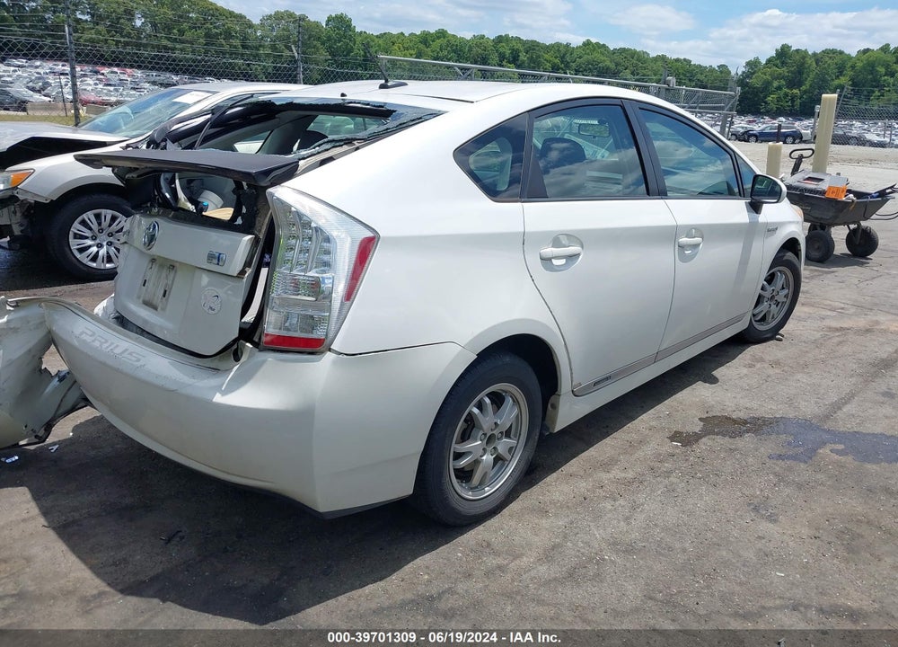 2011 TOYOTA PRIUS TWO VIN: JTDKN3DU5B0297987