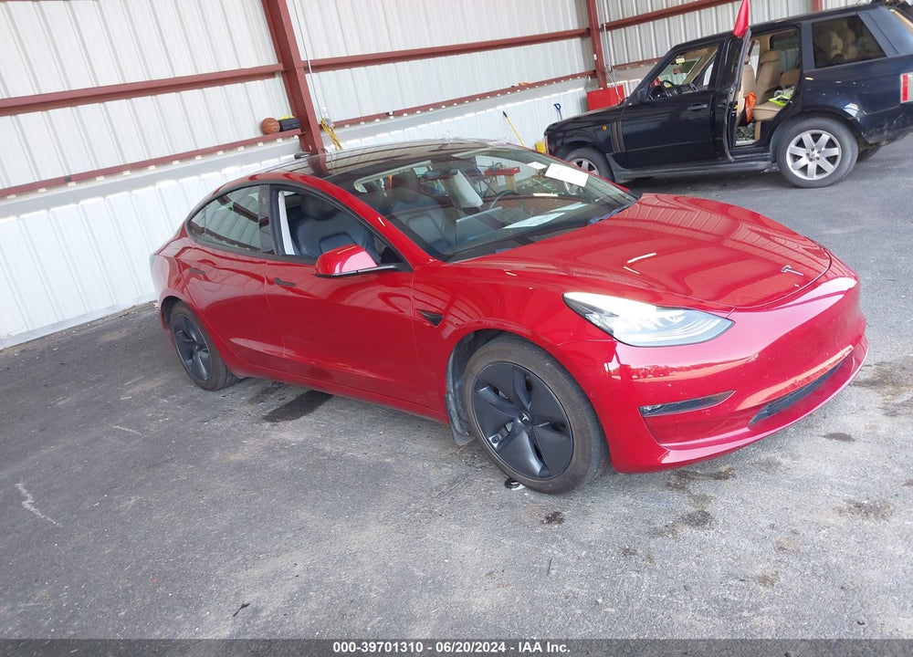 2019 TESLA MODEL 3 LONG RANGE/PERFORMANCE VIN: 5YJ3E1EB9KF387201