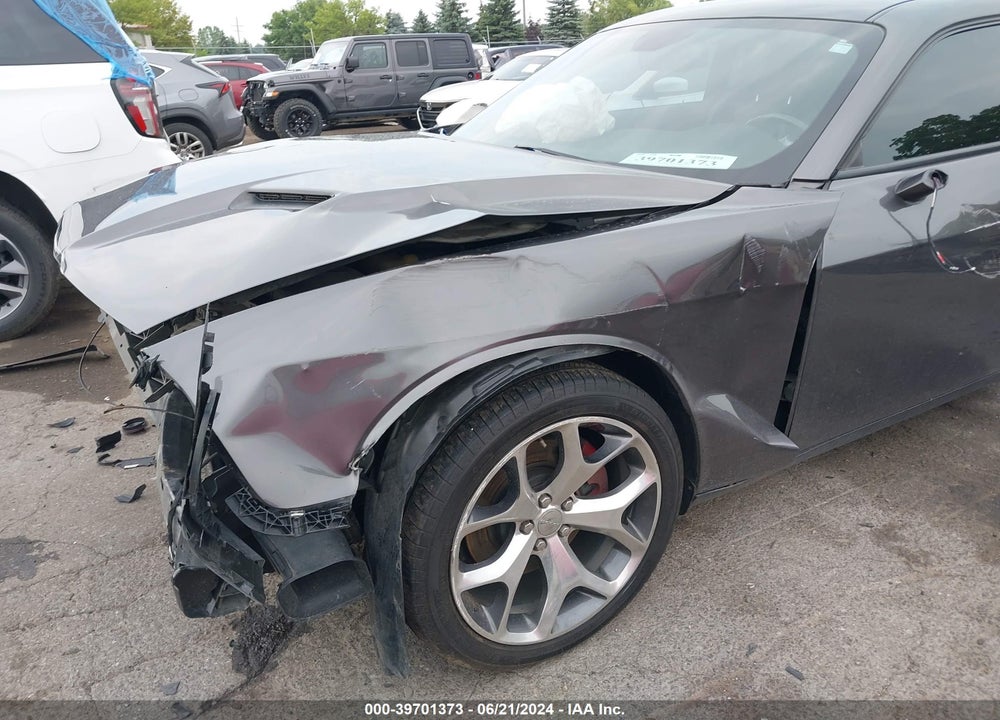 2015 DODGE CHALLENGER SXT PLUS VIN: 2C3CDZBG6FH705927