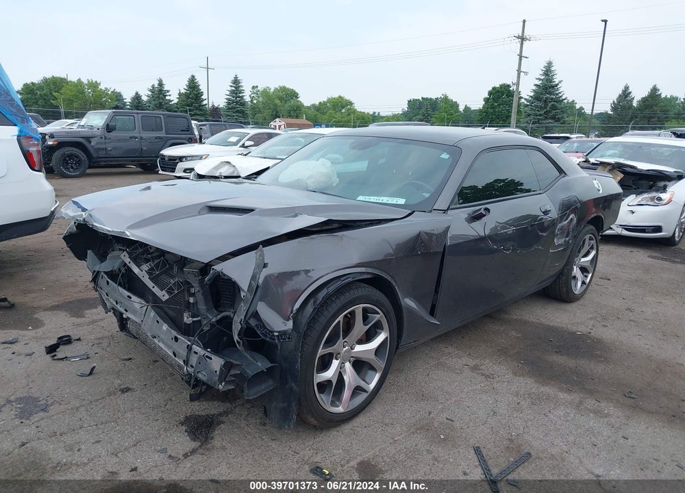 2015 DODGE CHALLENGER SXT PLUS VIN: 2C3CDZBG6FH705927