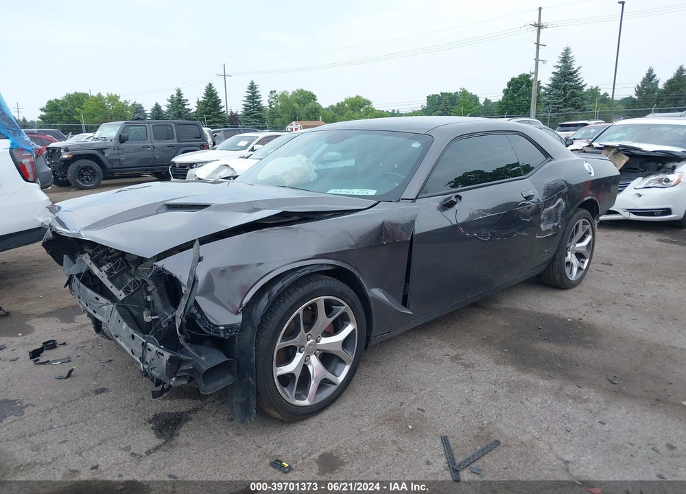 2015 DODGE CHALLENGER SXT PLUS VIN: 2C3CDZBG6FH705927