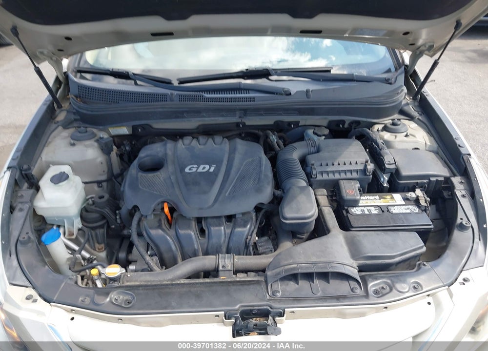 2011 HYUNDAI SONATA GLS VIN: 5NPEB4AC3BH122437