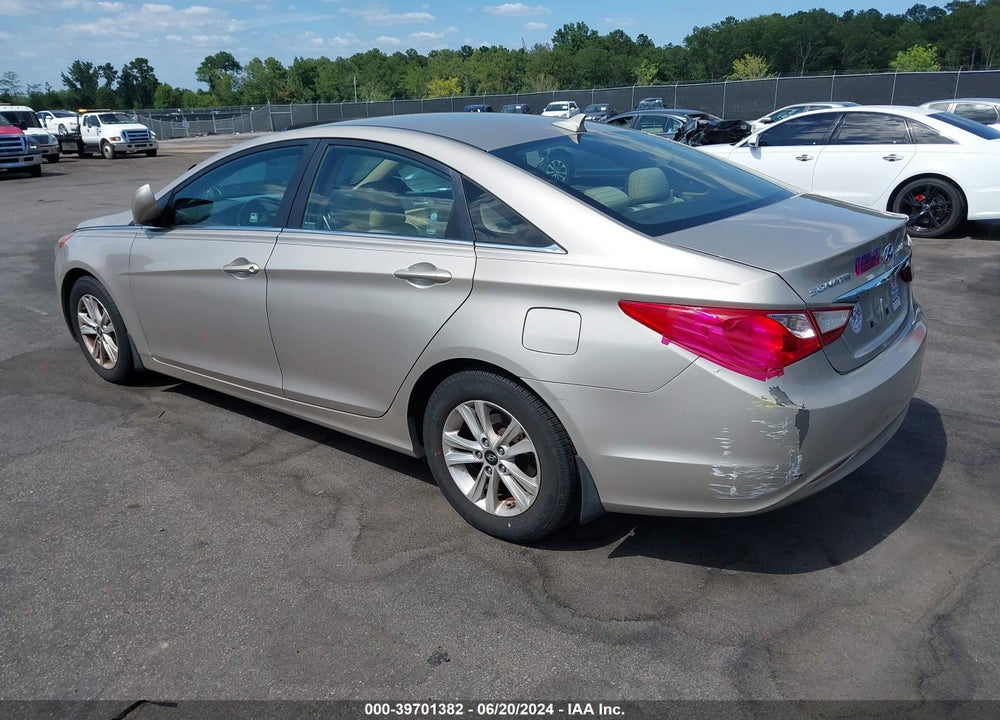 2011 HYUNDAI SONATA GLS VIN: 5NPEB4AC3BH122437