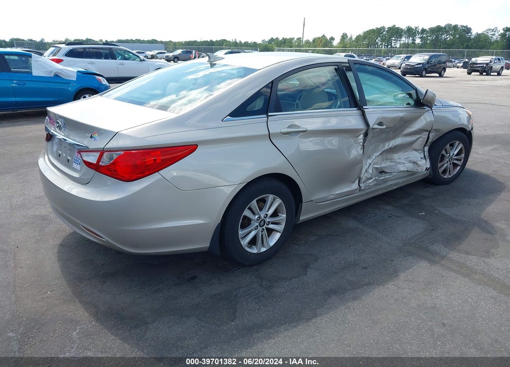 2011 HYUNDAI SONATA GLS VIN: 5NPEB4AC3BH122437