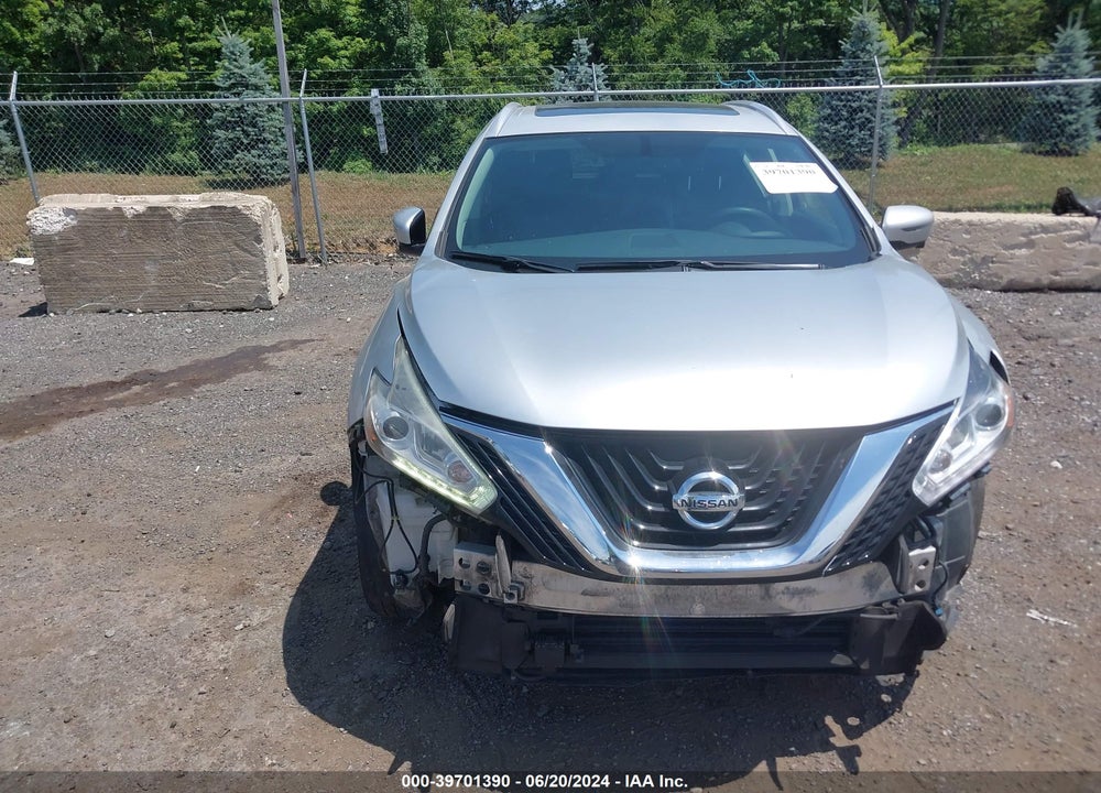 2015 NISSAN MURANO PLATINUM VIN: 5N1AZ2MH2FN291629