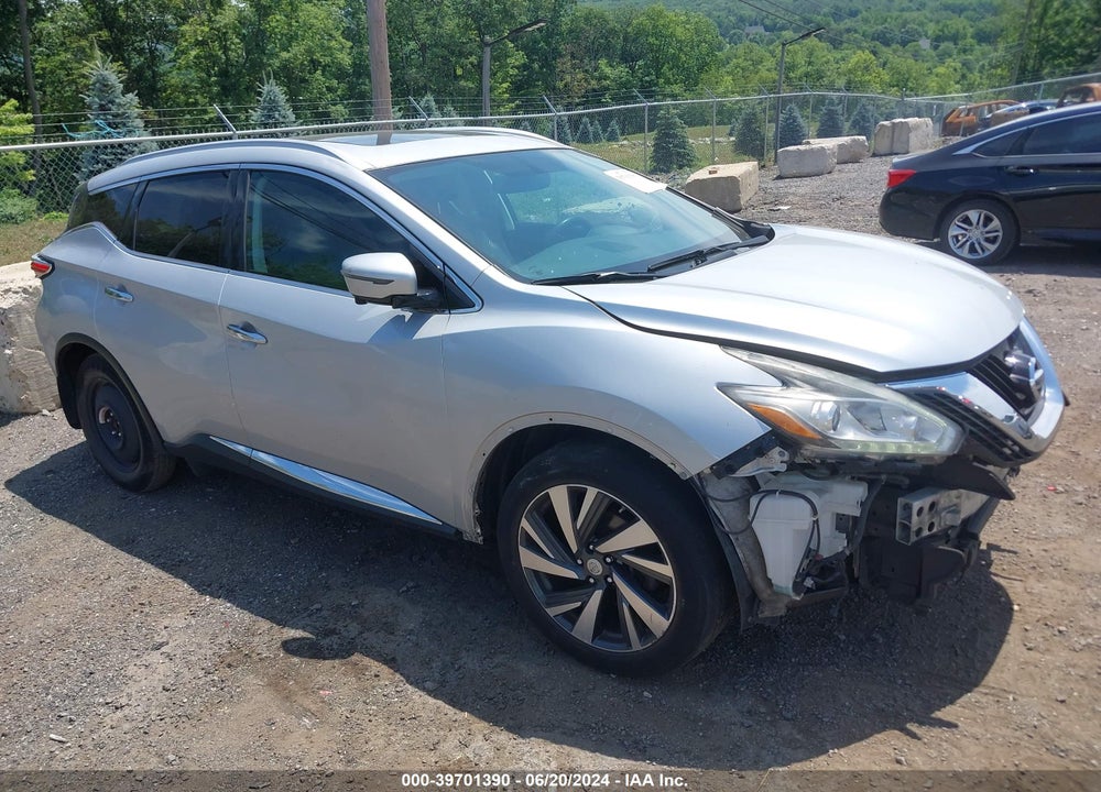 2015 NISSAN MURANO PLATINUM VIN: 5N1AZ2MH2FN291629