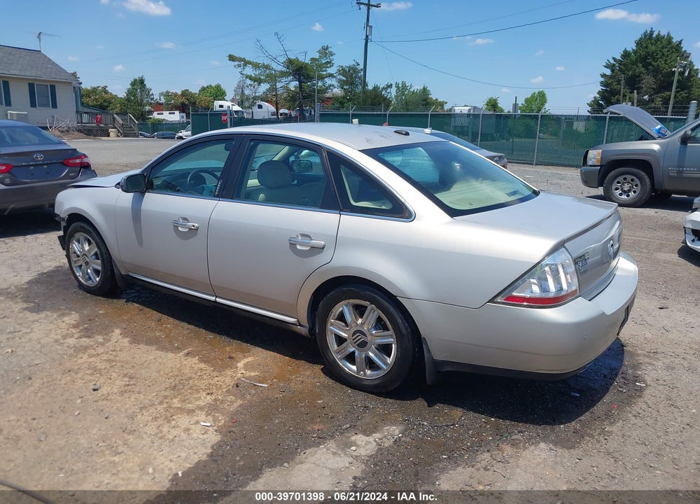 2009 MERCURY SABLE PREMIER VIN: 1MEHM42W99G621174