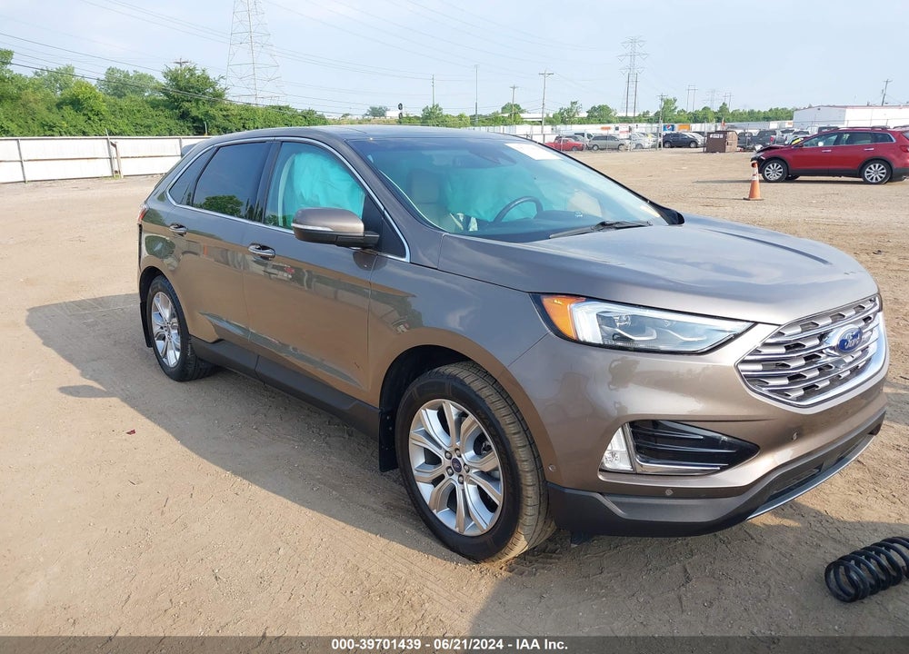 2019 FORD EDGE TITANIUM VIN: 2FMPK4K94KBB87400