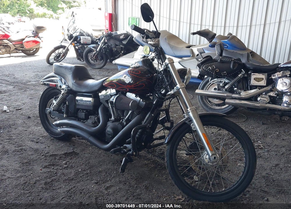 2014 HARLEY-DAVIDSON FXDWG DYNA WIDE GLIDE VIN: 1HD1GPM10EC320371