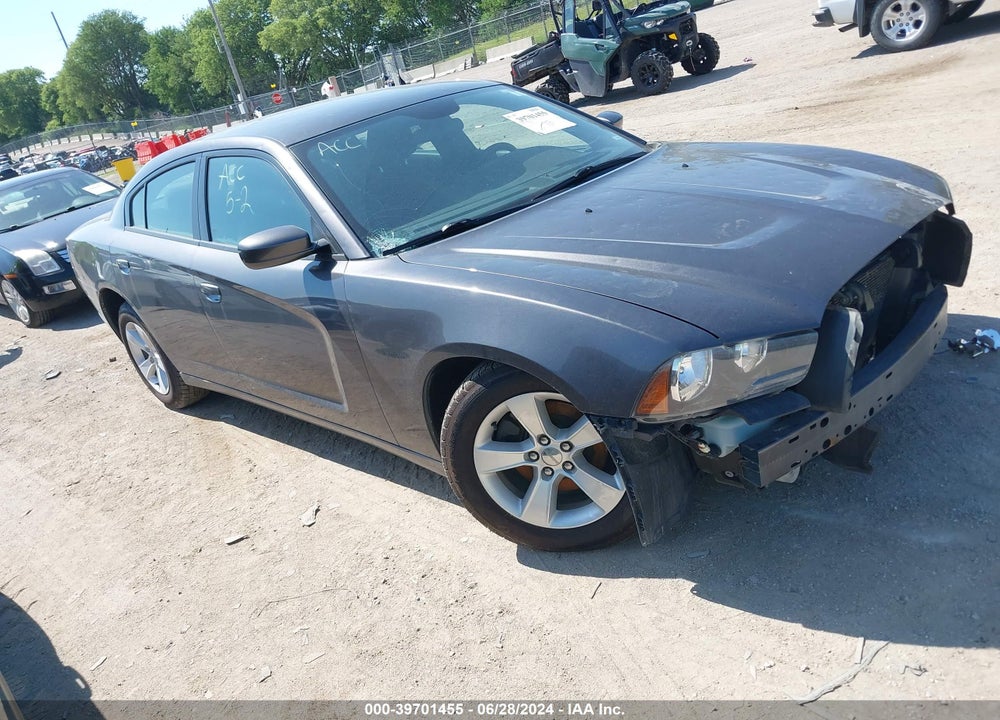 2013 DODGE CHARGER SE VIN: 2C3CDXBG2DH636543