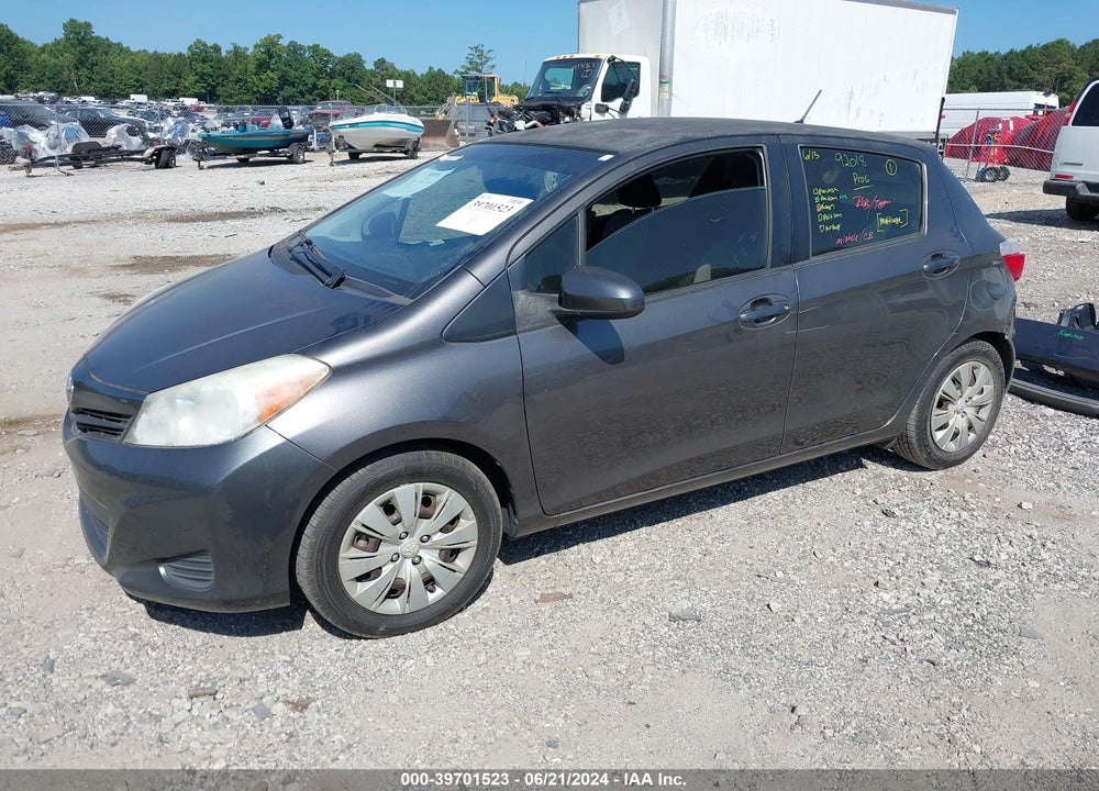 2012 TOYOTA YARIS LE VIN: JTDKTUD35CD535852