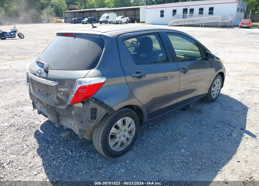 2012 TOYOTA YARIS LE VIN: JTDKTUD35CD535852