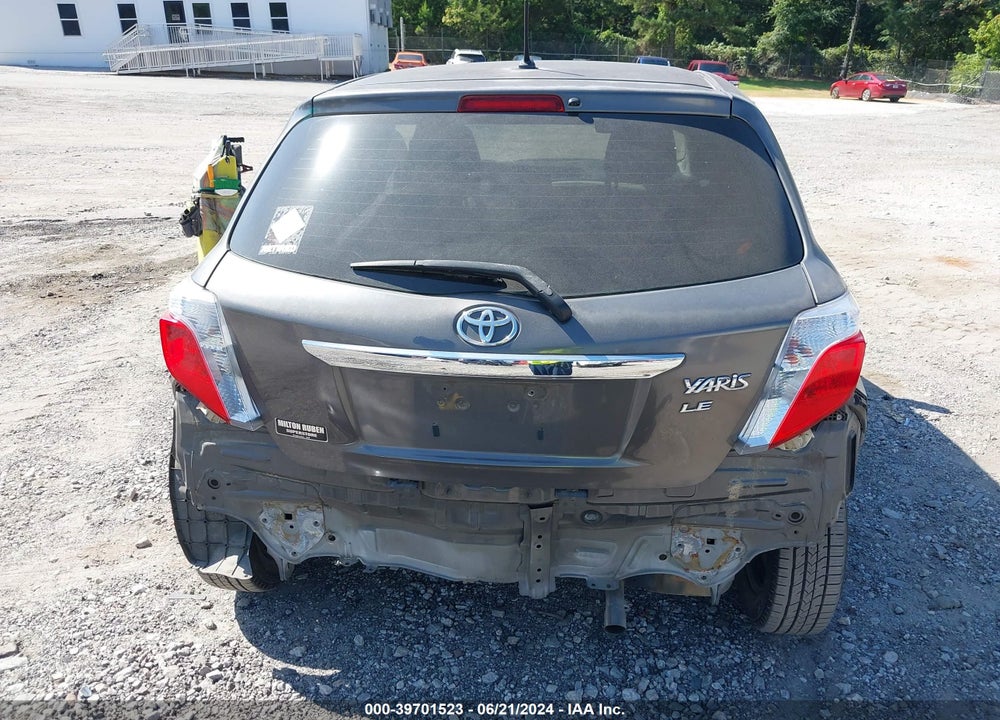 2012 TOYOTA YARIS LE VIN: JTDKTUD35CD535852