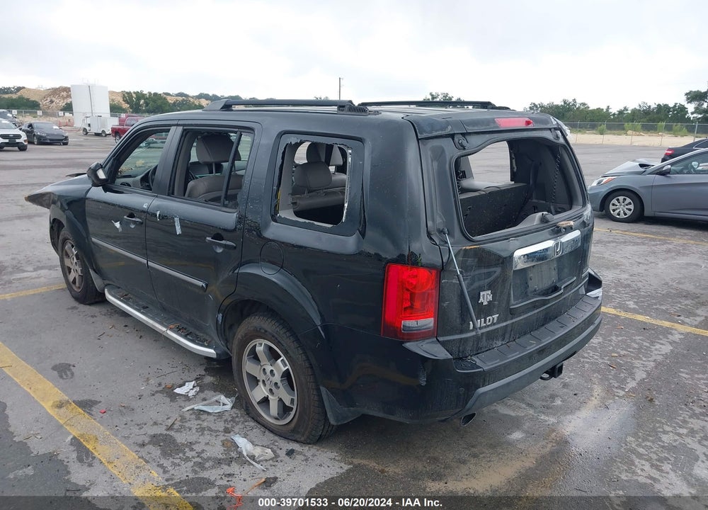 2009 HONDA PILOT TOURING VIN: 5FNYF38969B012237