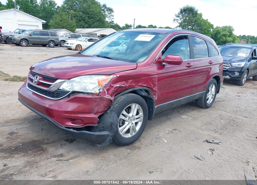 2010 HONDA CR-V EX-L VIN: 5J6RE3H73AL039428