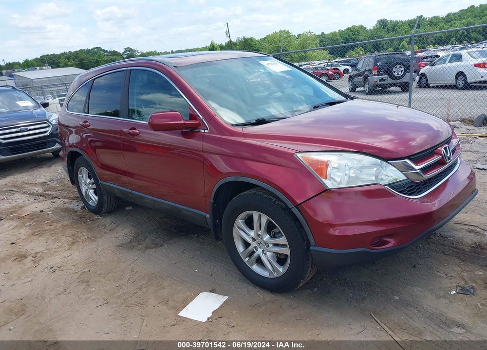 2010 HONDA CR-V EX-L VIN: 5J6RE3H73AL039428