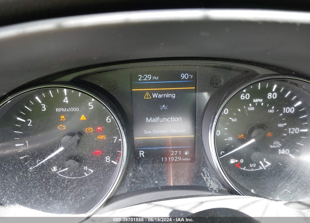 2019 NISSAN ROGUE SL VIN: 5N1AT2MT5KC773751