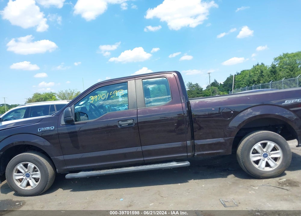 2018 FORD F-150 XL VIN: 1FTEX1CB9JFA57946