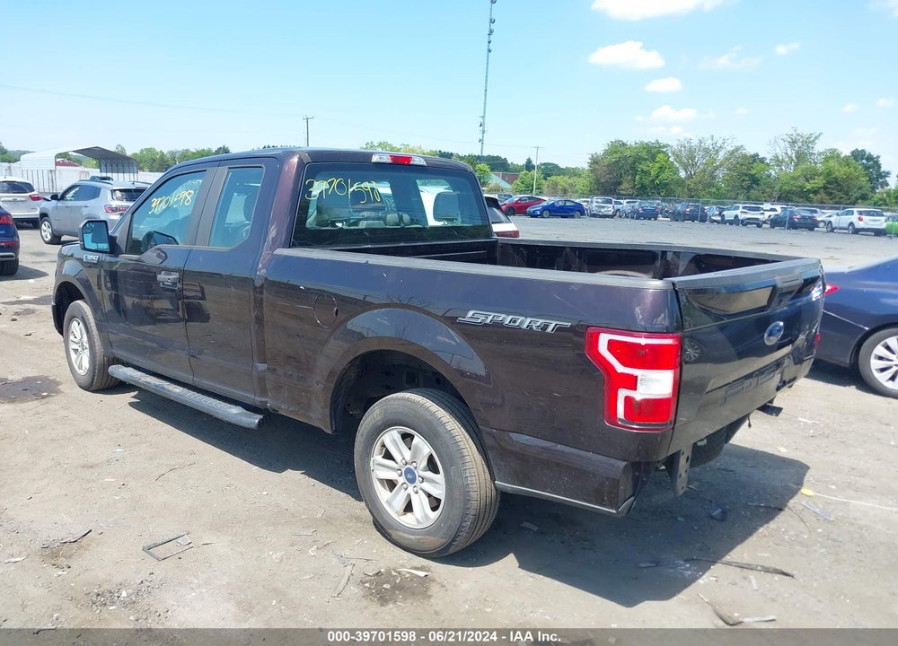 2018 FORD F-150 XL VIN: 1FTEX1CB9JFA57946
