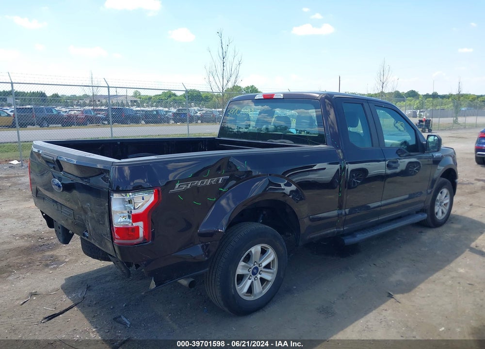 2018 FORD F-150 XL VIN: 1FTEX1CB9JFA57946