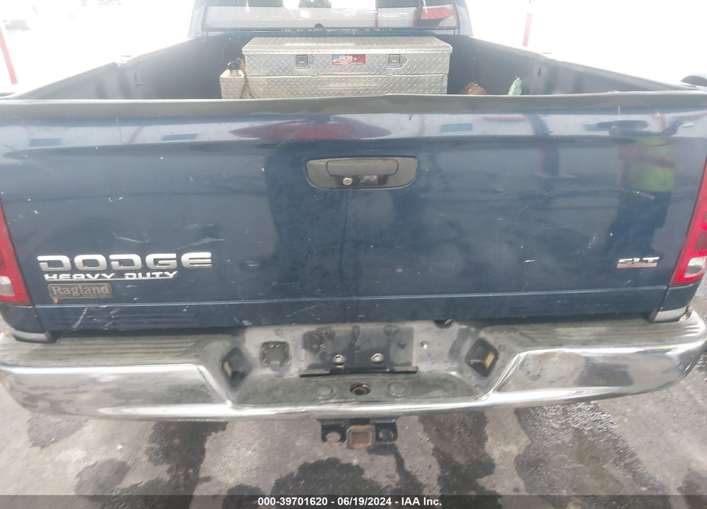 2003 DODGE RAM 2500 SLT/LARAMIE/ST VIN: 3D7KA28C53G824484