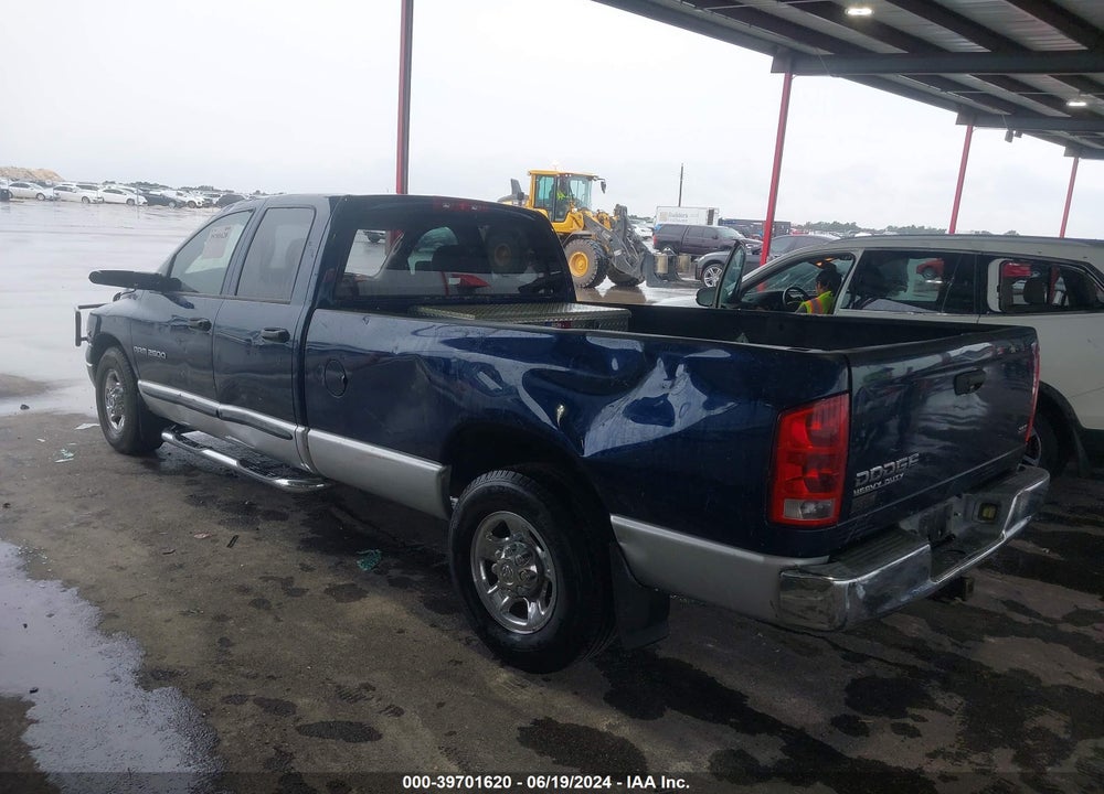 2003 DODGE RAM 2500 SLT/LARAMIE/ST VIN: 3D7KA28C53G824484