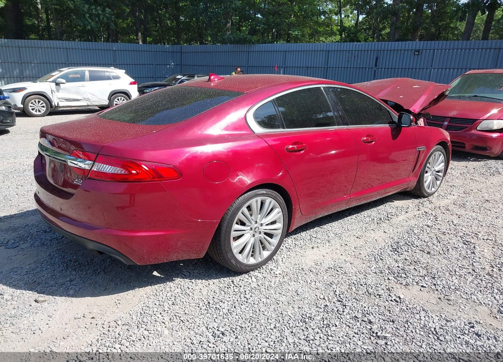 2013 JAGUAR XF V6 SC VIN: SAJWJ0EF9D8S76691