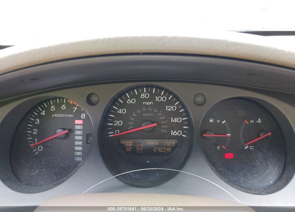 2001 ACURA TL 3.2 VIN: 19UUA56611A019662
