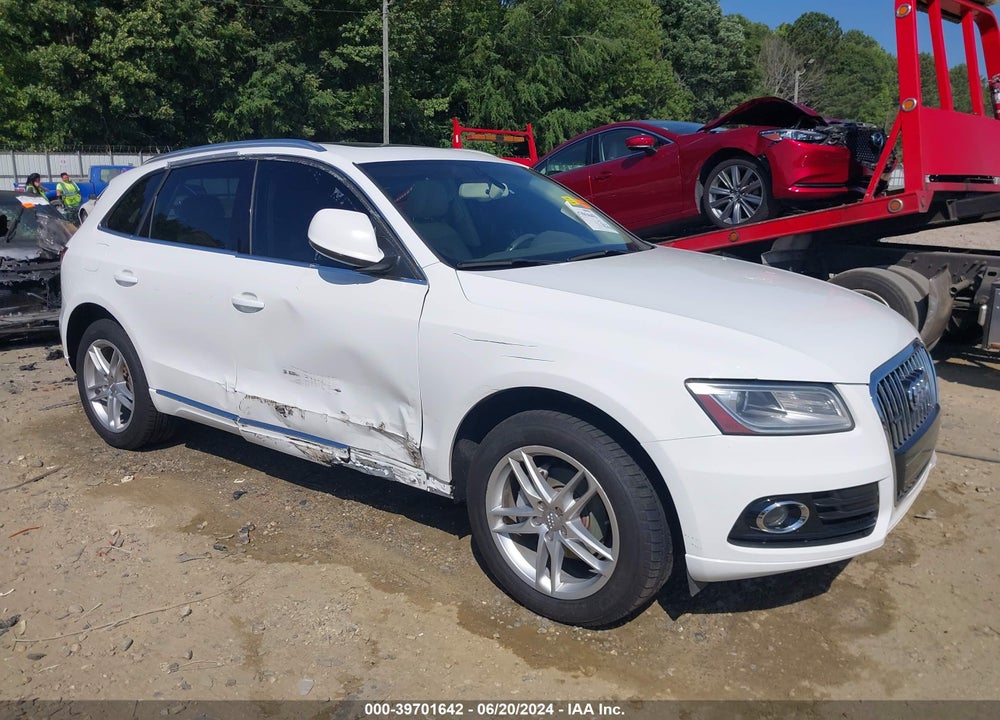 2014 AUDI Q5 2.0T PREMIUM VIN: WA1LFAFP7EA089633
