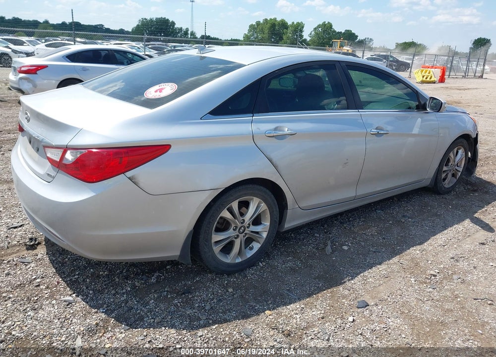 2013 HYUNDAI SONATA LIMITED VIN: 5NPEC4AC7DH531573