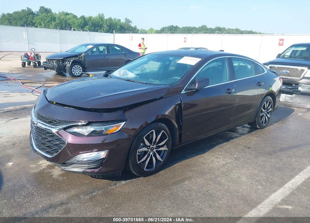 2021 CHEVROLET MALIBU FWD RS VIN: 1G1ZG5ST1MF043961