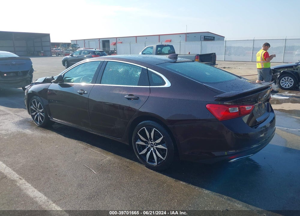 2021 CHEVROLET MALIBU FWD RS VIN: 1G1ZG5ST1MF043961