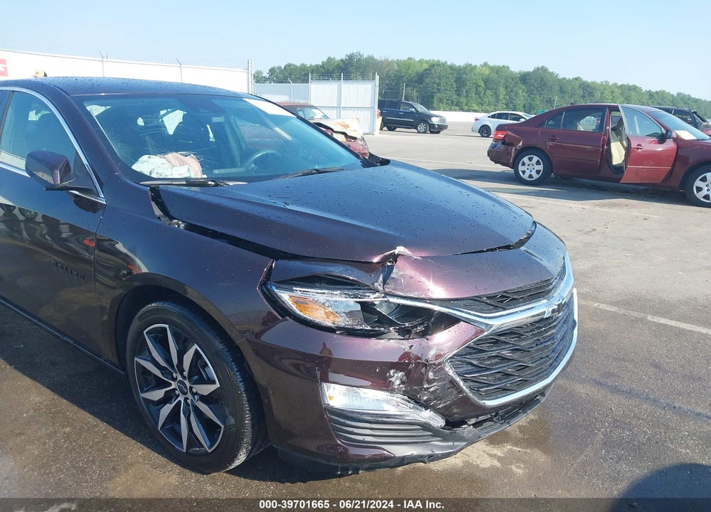 2021 CHEVROLET MALIBU FWD RS VIN: 1G1ZG5ST1MF043961