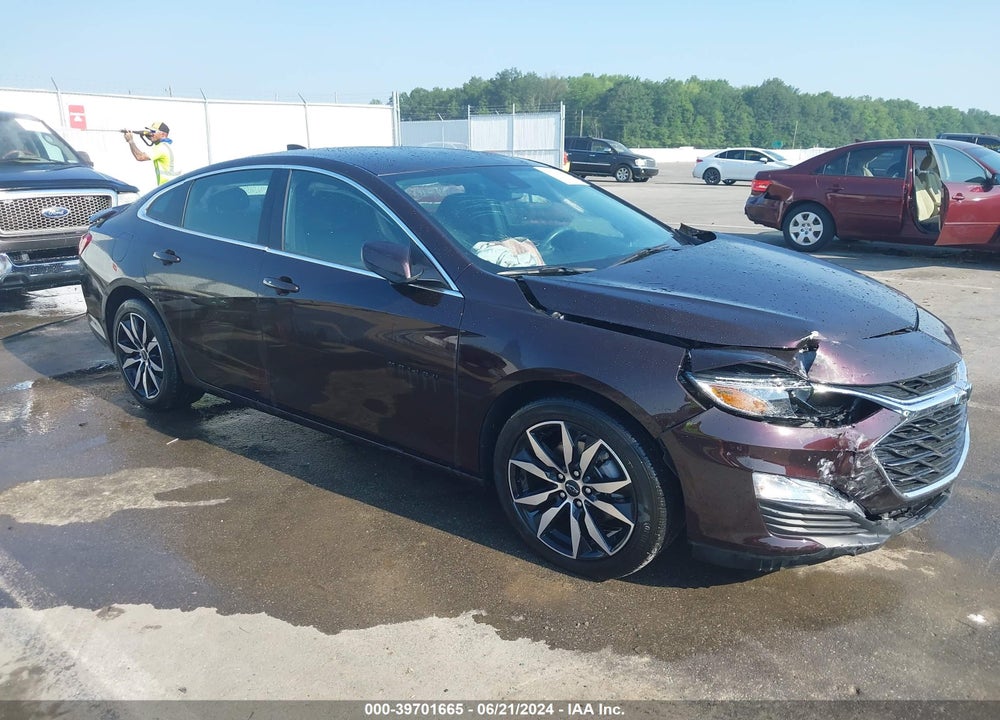 2021 CHEVROLET MALIBU FWD RS VIN: 1G1ZG5ST1MF043961