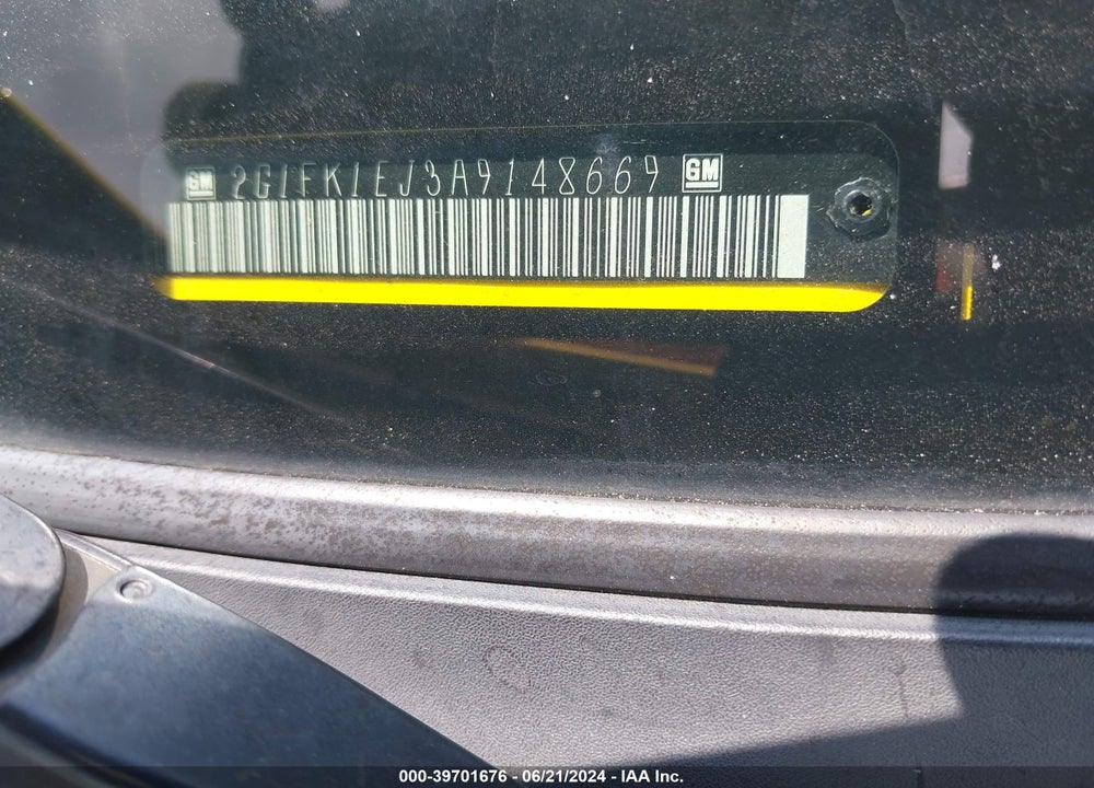 2010 CHEVROLET CAMARO 2SS VIN: 2G1FK1EJ3A9148669